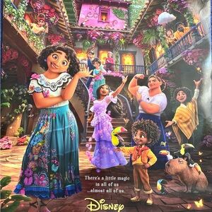 Disney’s Encanto 2021 Double Sided Original Movie Poster 27" x 40"